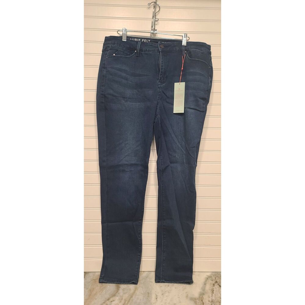 Laurie Felt BFF Denim Ankle Skinny Jeans Size 18W NWT